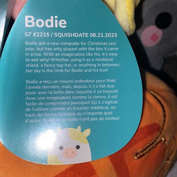Squishmallows Bodie the cow - Picture 5 of 5